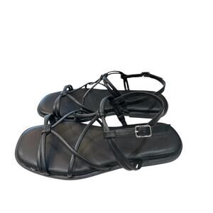 Black Strappy Sandals